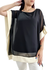 Remerón GASA SHINE - XXL BLACK & WHITE