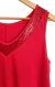 Musculosa Matilde RED Shine (XL) - tienda online