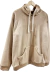 Campera UNISEX PLUSH Corderito - TALLE ESPECIAL (M al XXL) Beige - AW25 - Kuwana Shop