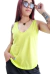 Musculosa V Algodòn LIME (M al XL) - comprar online
