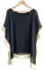 Remerón GASA SHINE - XXL BLACK & WHITE - Kuwana Shop