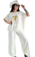 SET Remeron CAPRI + Palazzo WIDE LEG Cream ( 40 al 50 )