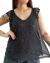 Musculosa VOLADOS SHINE BLACK [XL] FULL Lentejuelas - Kuwana Shop