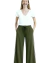 Maxi Palazzo ALGODON ROMA GREEN MILITAR (40 al 52) - AW25 - tienda online
