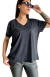 Remera V Oversize (XL) BRIANNA en internet