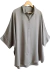 Camisa Maxi Oversize (XXL) TEXTURADA GREY (TIZA) - AW25 - tienda online
