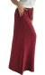 MAXI Palazzo CEY JOSEFINA WIDE LEG BORDEUX ( 40 al 48 ) - AW25 - tienda online