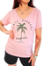 Remera V PREMIUM California ROSE (3 talles)