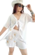 SET UNIVERSE LINO BAMBULA Kimono + Short (42 al 50) WHITE - comprar online