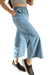 Palazzo CAPRI AMPLIO Denim SKY ( 42 al 52) - comprar online