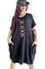 Vestido Ahestetic VOGUE XL/XXL BLACK