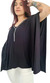 Remeron Poncho SWAROSKY BLACK (XL/XXL) - - Kuwana Shop