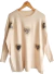 SET OFFICE SAND Pant Elastizado + MAXI Sweater BREMER LARGO LOVE PRINT en internet