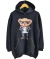 SET Buzo Hoodie Oversized BEAR ROCK (XL/XXL) + Maxi Palazzo Algodón ROMA (40 al 52) BORDEAUX - AW25 en internet