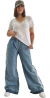 Imagen de Pant Palazzo Denim Wide Leg ROMA (42/48) AW25