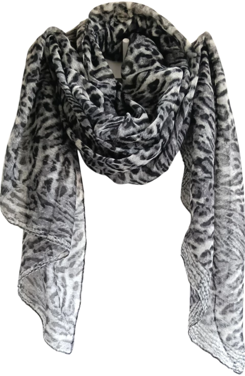 Pashmina Liv PRINT GREY - AW25 - comprar online