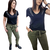 Babucha Milan con Lazo Elastizada Green (38 al 44) - comprar online