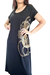 Vestido AMPLIO Largo Gold (XXL)