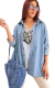 Camisaco Denim Oversized EYE [L XL/XXXL) - comprar online