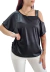 Remera GRECIA LUREX BLACK SHINE L/XL -