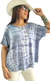Remerón MANGA CORTA XL Batick BLUE Pacific - Kuwana Shop