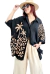 SET LINO BAMBULA PALM PRINT Camisa (XXL) + Palazzo (42 al 50) - tienda online