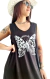 Vestido AMPLIO MIDI Black BUTTERFLY (XL/XXL) en internet
