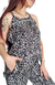SET CREPE ANIMAL PRINT Grey Musculosa + Palazzo - tienda online