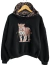 Buzo MILLIE CORTO FRIZA (XL) Oversized AW25 - LEOPARD WILD - comprar online