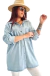 Camisa Oversize Denim SKY SOFT (L/XL) en internet