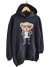 Imagen de SET Buzo Hoodie Oversized BEAR ROCK (XL/XXL) + Maxi Palazzo Algodón ROMA (40 al 52) BORDEAUX - AW25