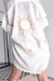 Imagen de Camisa Maxi Oversize LINO BAMBULA ESTAMPADA UNIVERSE (XXL) PREMIUM WHITE