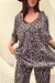 SET GREY MAXI OVER Palazzo + Remeron Cristine PRINT GREY ( XL/XXL) - AW25 - Kuwana Shop