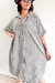 Vestido Camisero AMPLIO CREAM RAYAS (XXL) - comprar online