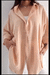 Camisa Maxi Oversize LINO BAMBULA (XXL) PREMIUM SAND