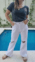 Jean Wide Leg Roturas (38 a 44) - comprar online