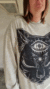 Buzo Hoodie Oversize (XL) CAT EYE Grey - comprar online