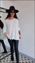 Remerón Vestido Julieta OVERSIZED (XXL) Off White - comprar online