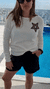 Sweater Hilo Pearl Cream (M/L) - comprar online