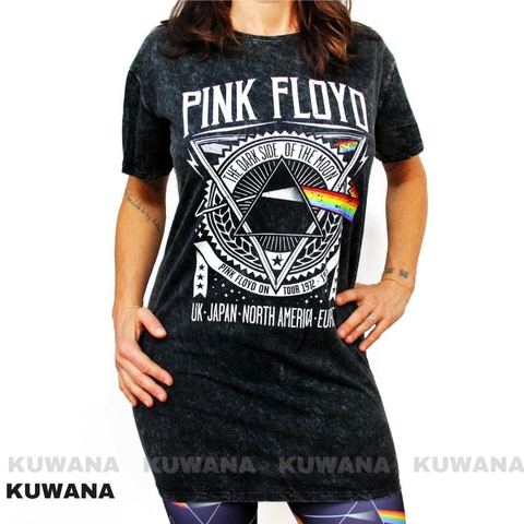 Remerón Vestido Pink Floyd Nevado