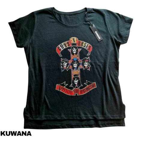 Remera Cross Guns Black