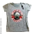 Remera Guns Soft Grey (M/L) - Kuwana Shop