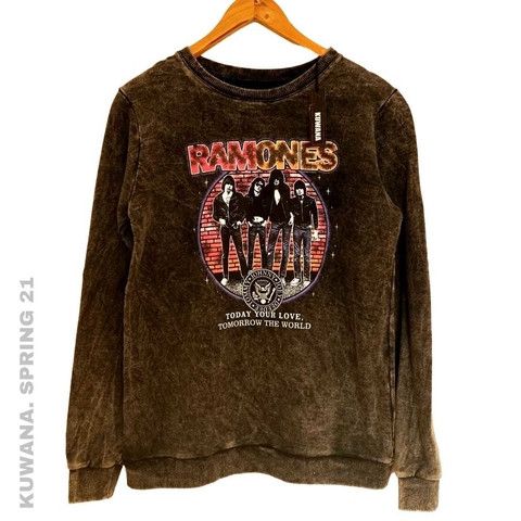 Buzo Ramones Wall Nevado (M/L)