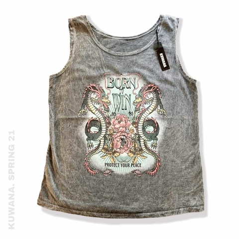 Sudadera Wild Life Soft Grey