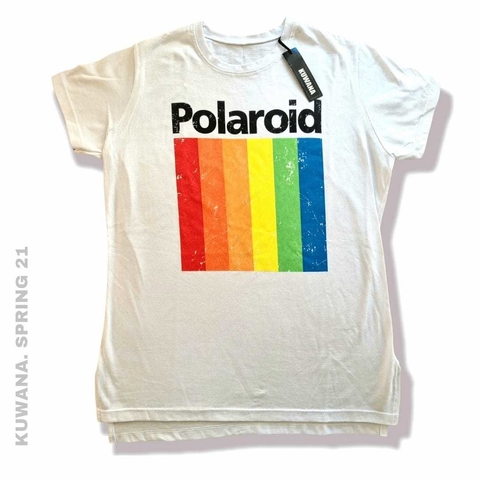 Remera Polaroid White (M)