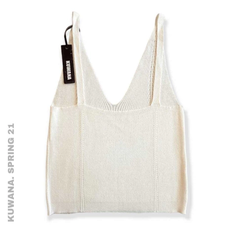 Top de Hilo elastizado Blanco II