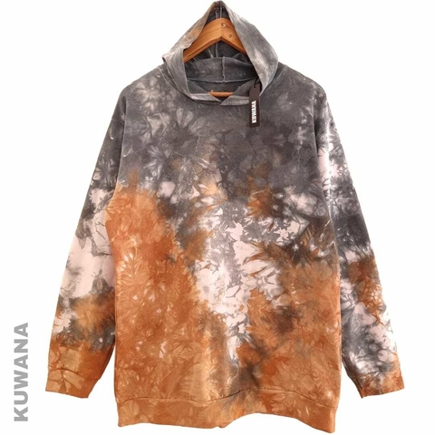 Maxi Buzo Hoodie Batick Oversize (L/XL) Emilia
