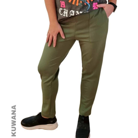 Jogger Twil Crep Green 38/40