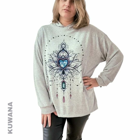 Buzo Hoodie LOVE BLUE (S al XL) - comprar online