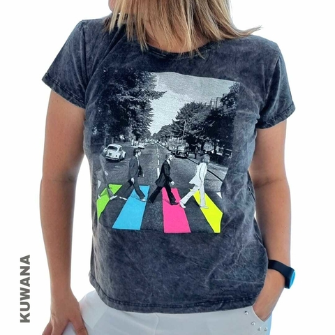 Remera Beatles Steet Nevada (M/L)